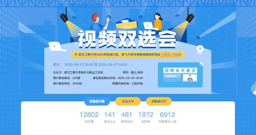 武漢工程大學(xué)機(jī)械大類 電氣大類專場網(wǎng)絡(luò)視頻雙選會成功舉辦