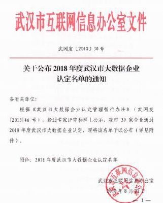 海云基因武漢分公司于2018年獲得高新技術(shù)企業(yè)、大數(shù)據(jù)企業(yè)、科技小巨人等榮譽(yù)